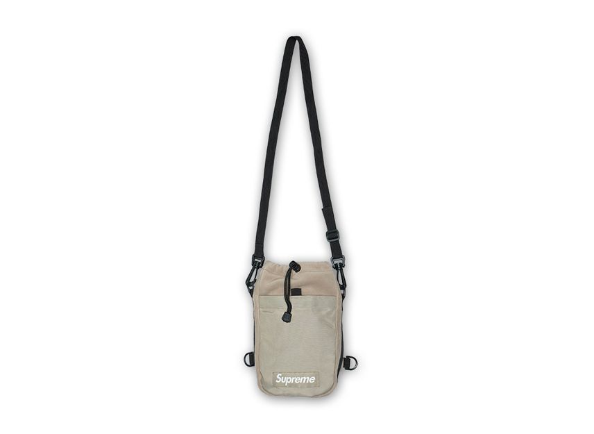 Supreme Polartec Sling Bag Taupe