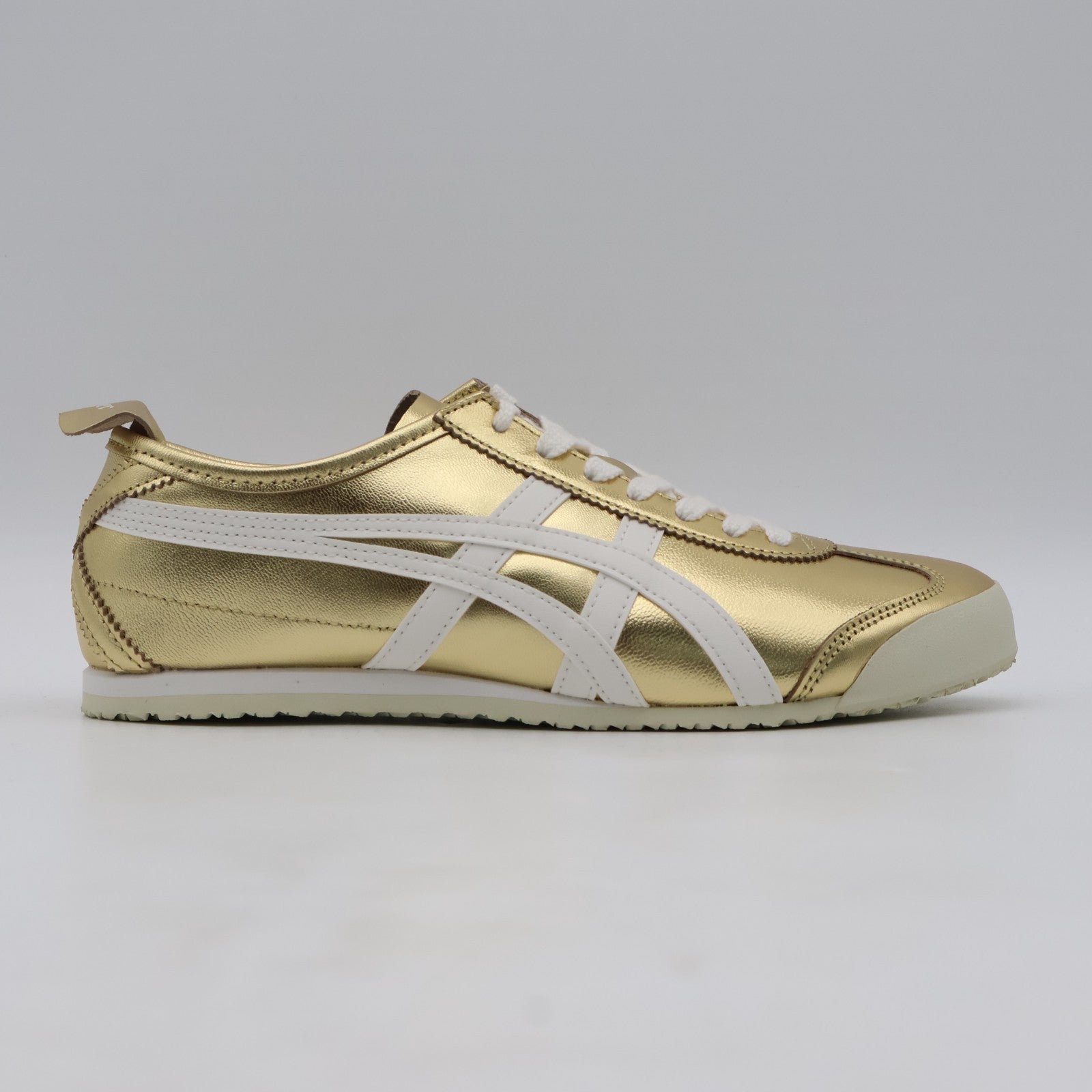 1183B566-201 Onitsuka Tiger Mexico 66 Gold White (Men's)