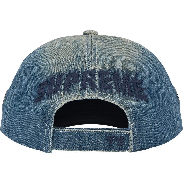 Supreme Y's by Yohji Yamamoto Grommet 6-Panel Washed Blue