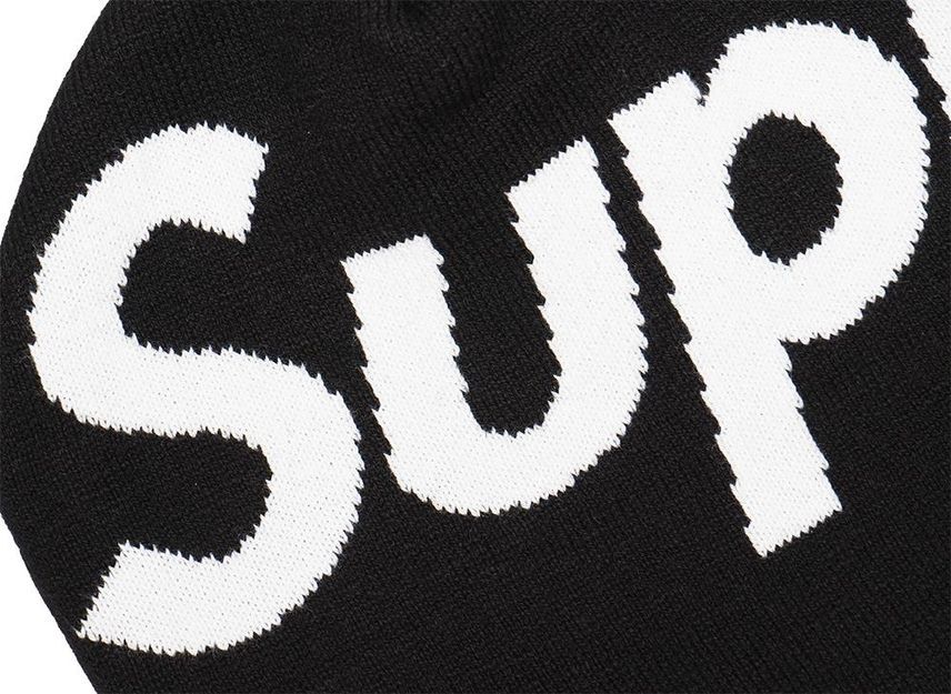Supreme Big Logo Beanie Black (24FW)