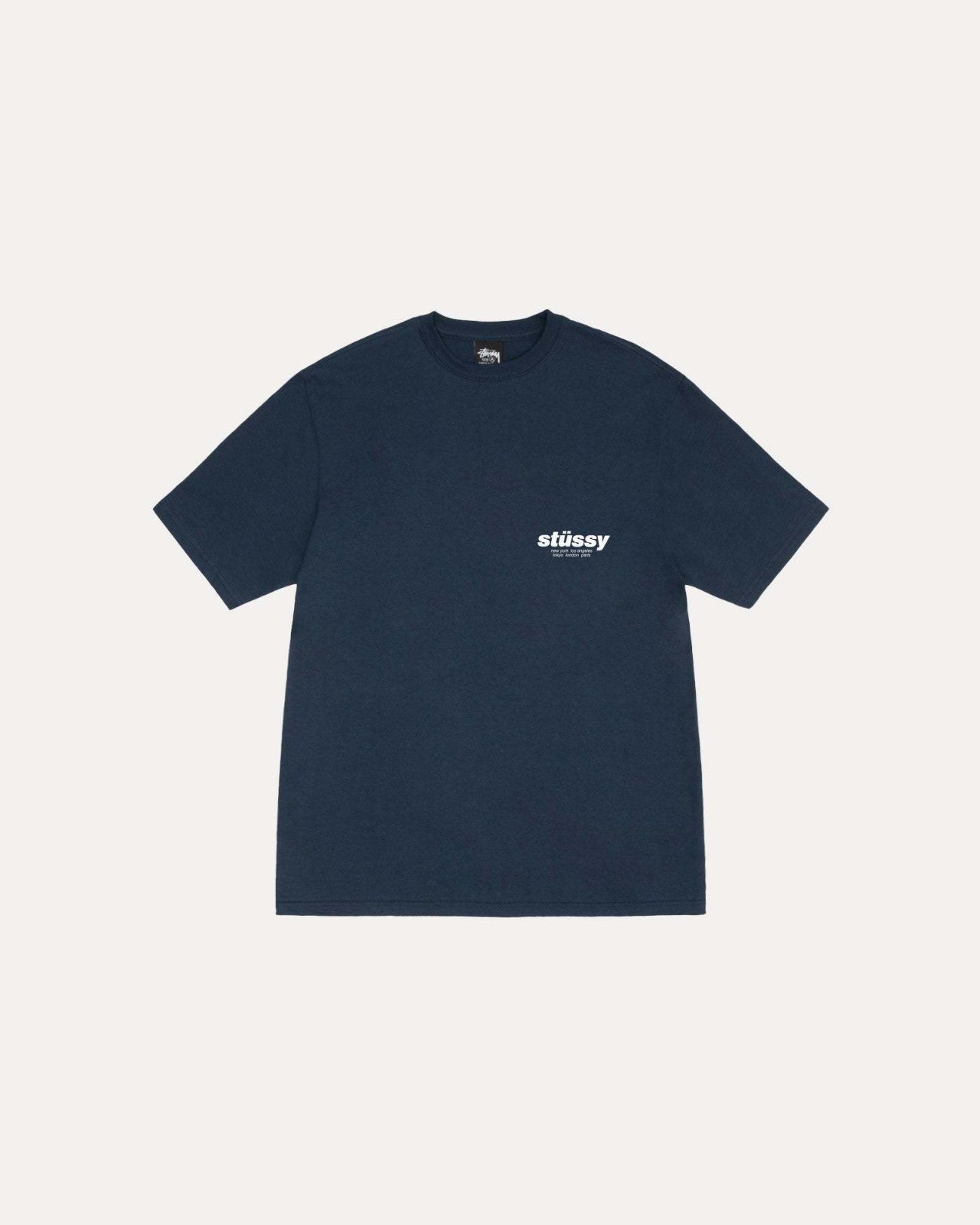 Stussy Rollers Tee Navy