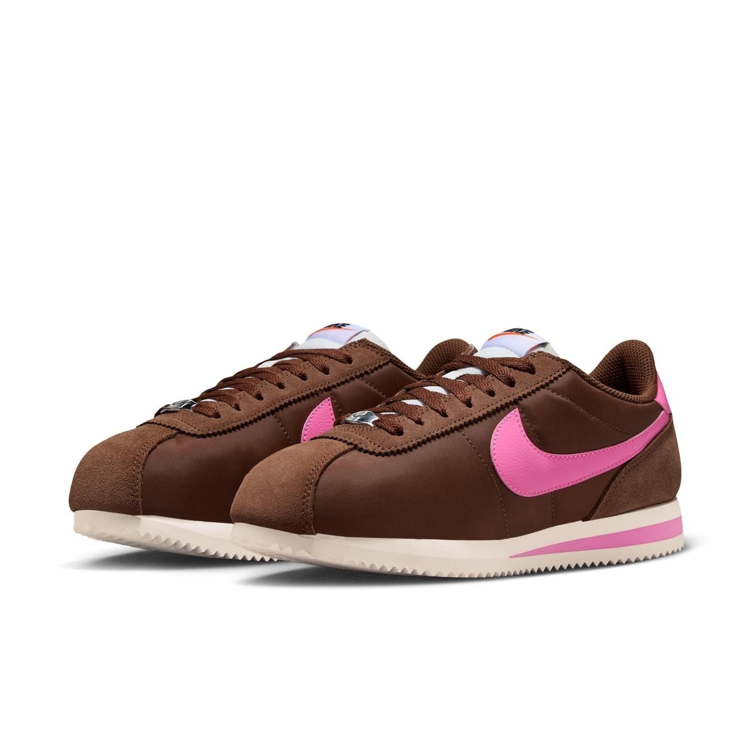 DZ2795-203 Nike CORTEZ FAUNA BROWN/PINK SPELL-SAIL-WHITE (Women's)