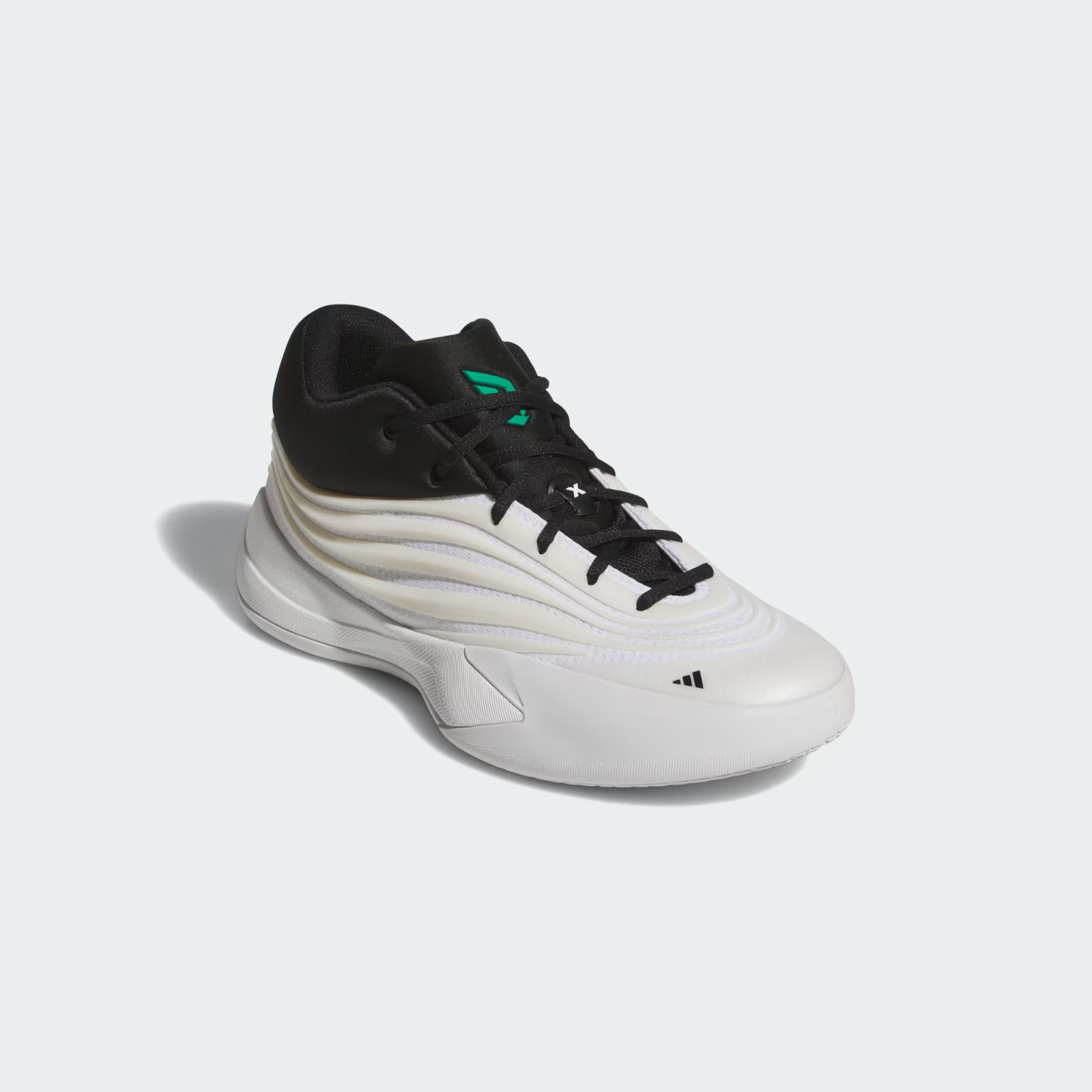 JP6089 adidas Dame 10 Zero Metalic Core Black Court Green (Men's)
