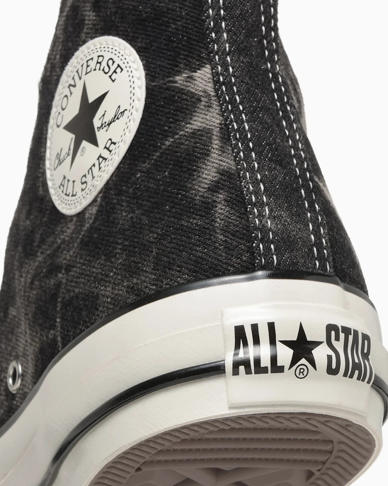 31318560 Converse All Star Aged Bleachdenim Hi "Smoky Gray/Black" (Men's)