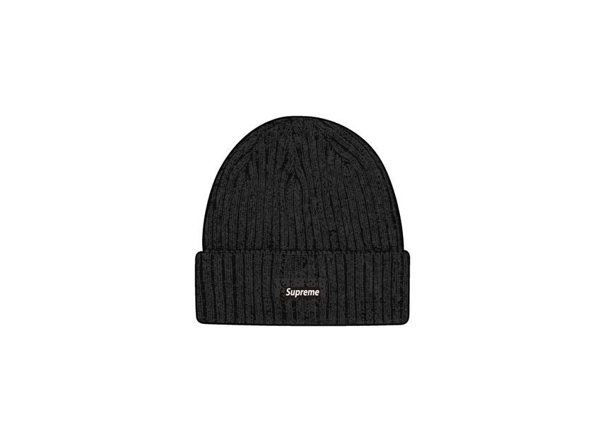 Supreme Overdyed Beanie Black (25SS)