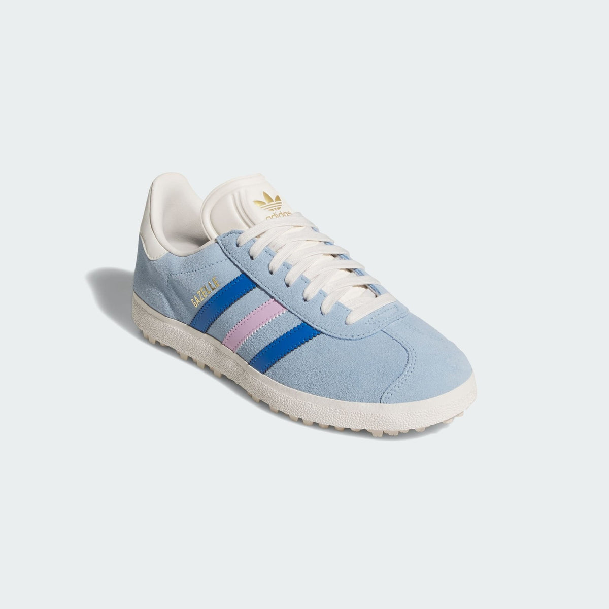 JQ7756 adidas Originals  Gazelle Spikeless Golf Clear Sky Blue Bird (Women's)