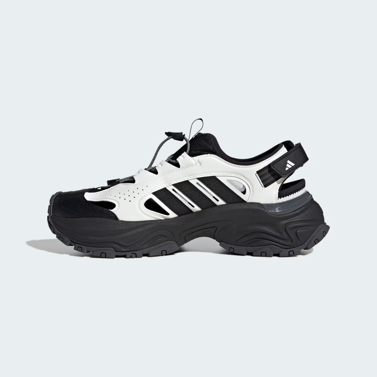 JP8898 adidas Sneaker Sandal Core White Grey Six Core Black (Men's)