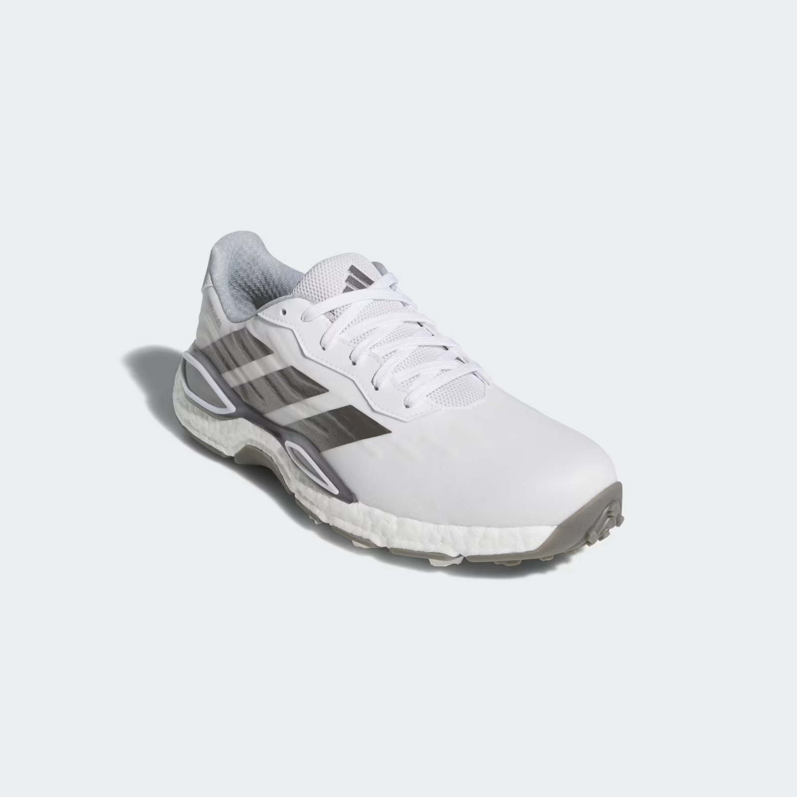 KI1388 adidas Codechaos 27 Spikeless Golf "Cloud White/Iron Metallic" (Men's)