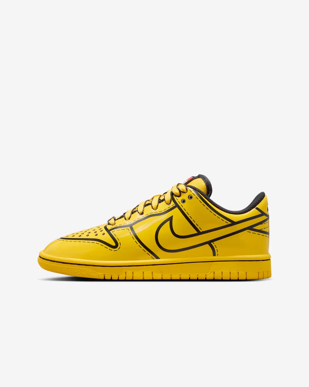 IF2117-700 LEGO Ã Nike GS Dunk Low Tour Yellow