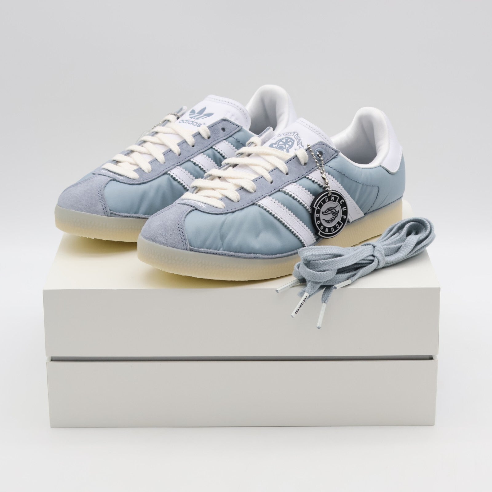 IG4524 Foot Patrol adidas Originals Gazelle 85 Blue White (Men's)