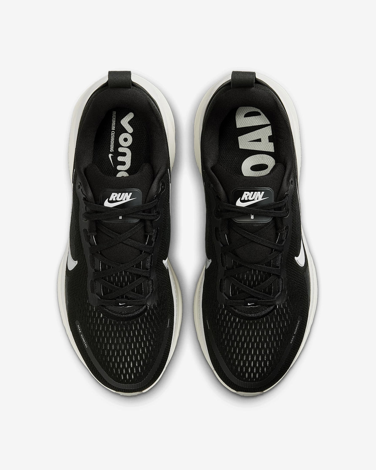 HM6804-005 Nike Vomero 18 Black Coconut Milk Light Iron Ore Summit  (Women's)