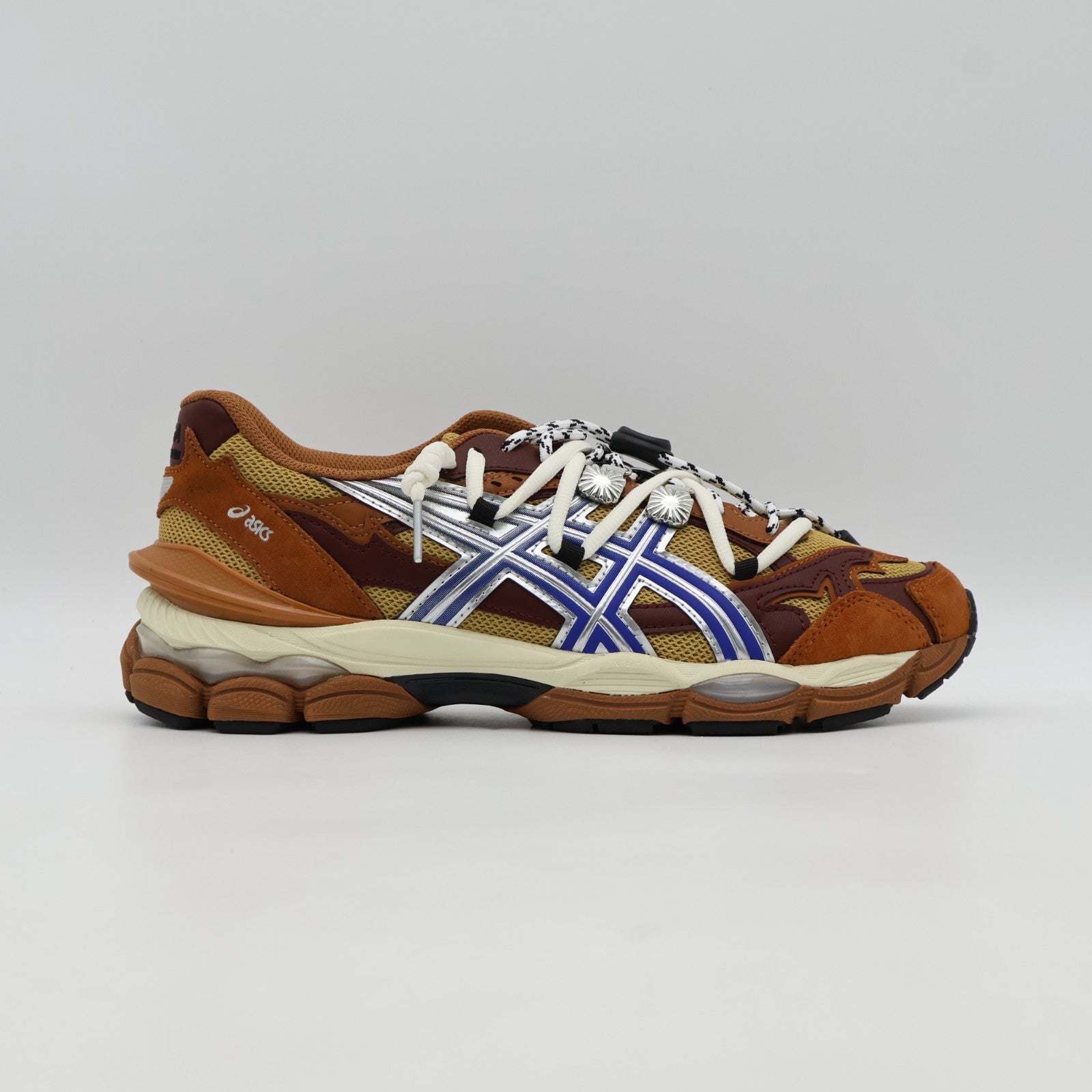 1203A838-200 TOGA Asics Gel-Cumulus 16 TG Brown Blue Pure Silver (Men's)