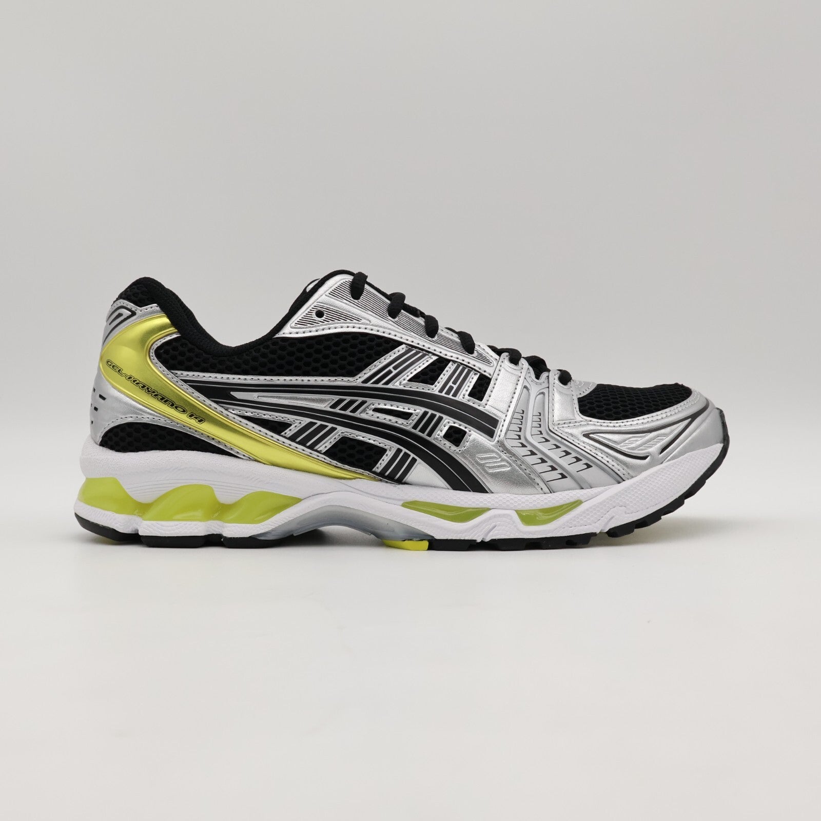 1203A537-001 Asics Gel-Kayano 14 Black Lemon Spark (Men's)