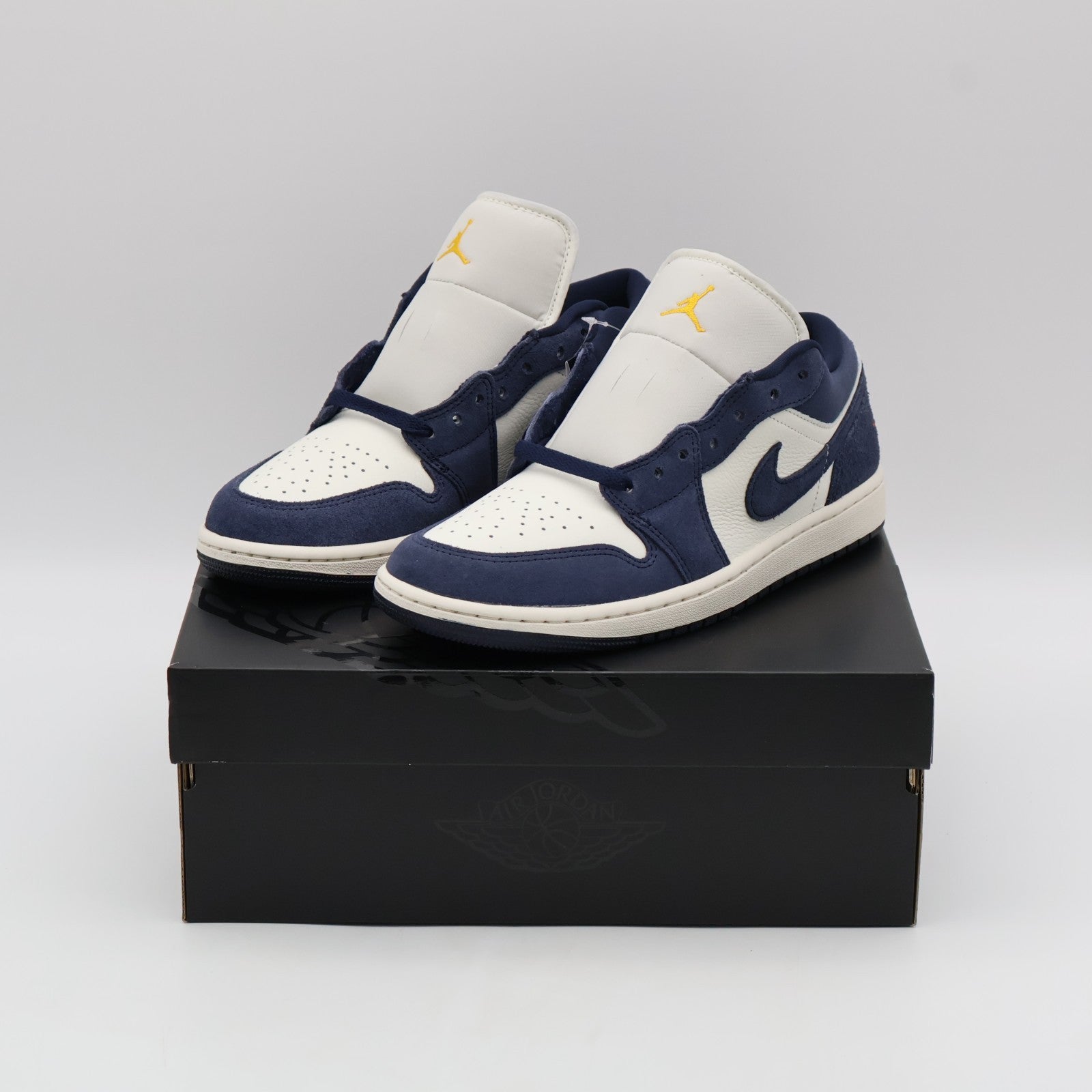 IO7448-400 Nike Air Jordan 1 Low Obsidian (Men's)