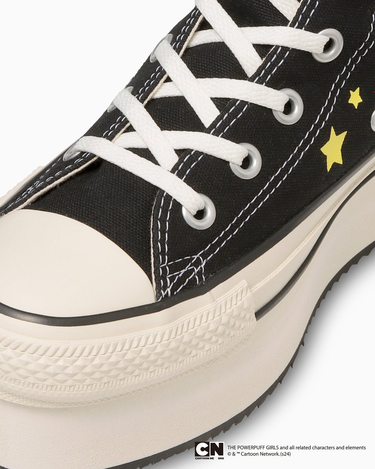 31312821 The Powerpuff Girls Converse All Star Chunkyline Hi Black (Women's)
