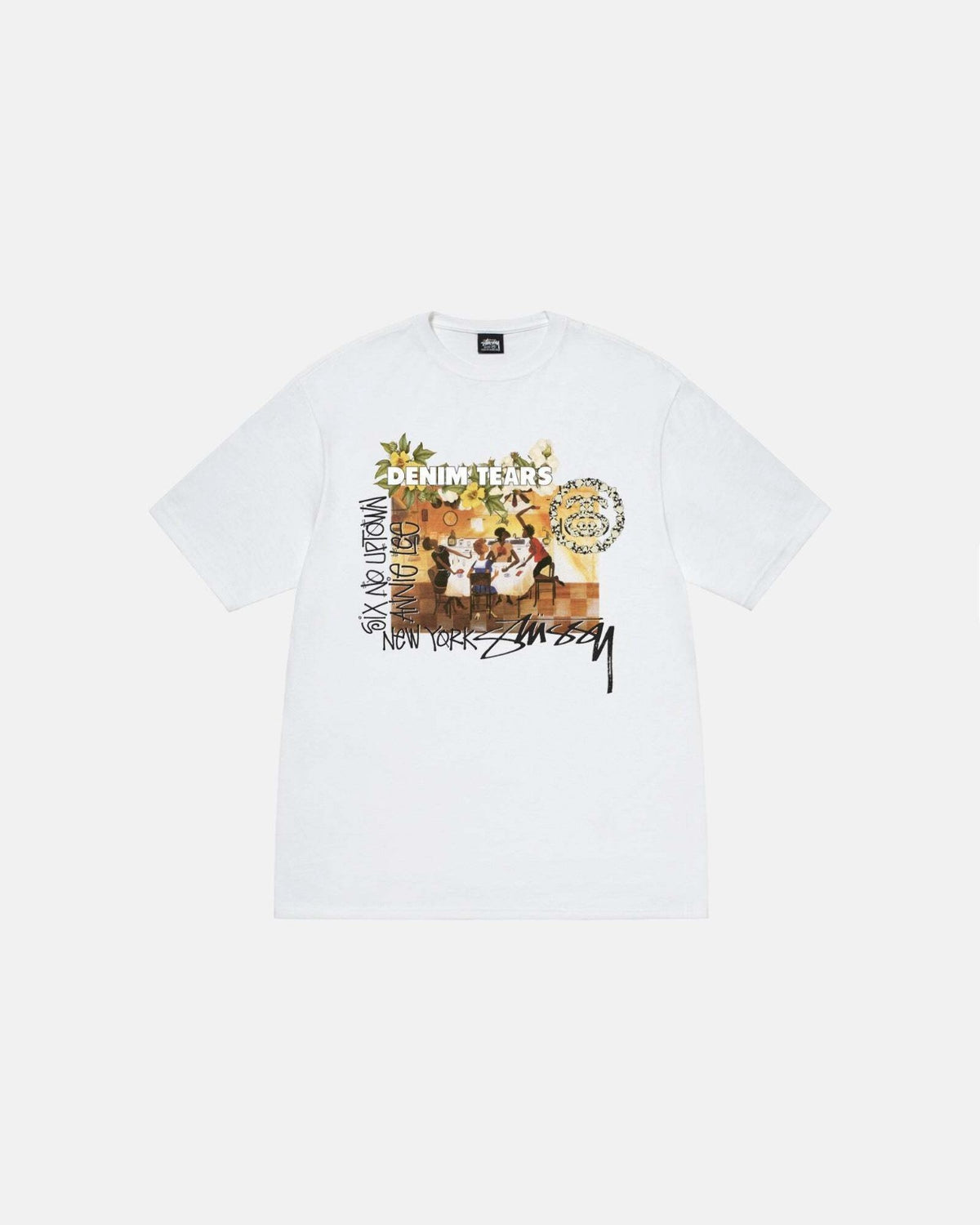 Stussy x Denim Tears Annie Lee Tee White 3903997