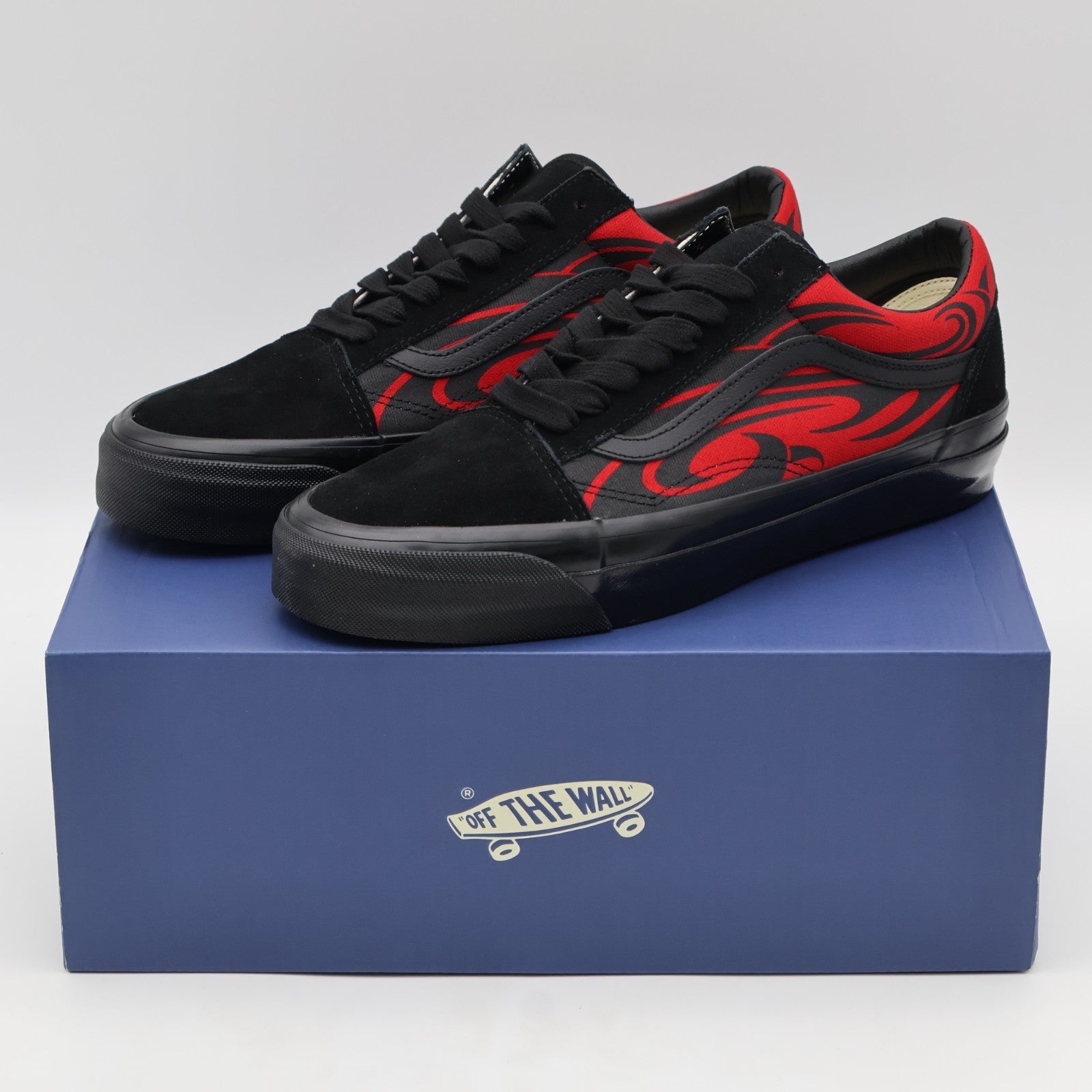 VN000D56458 Vans Premium Old Skool Y2K Flame Black Red (Men's)