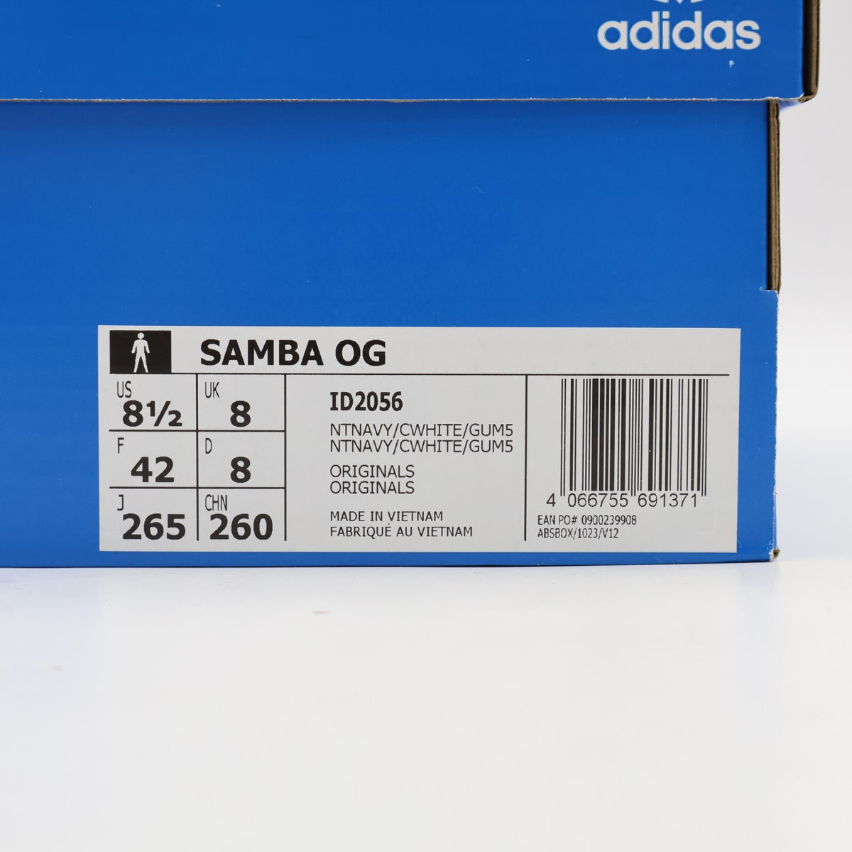 ID2056 adidas Originals Samba OG Navy (Men's)