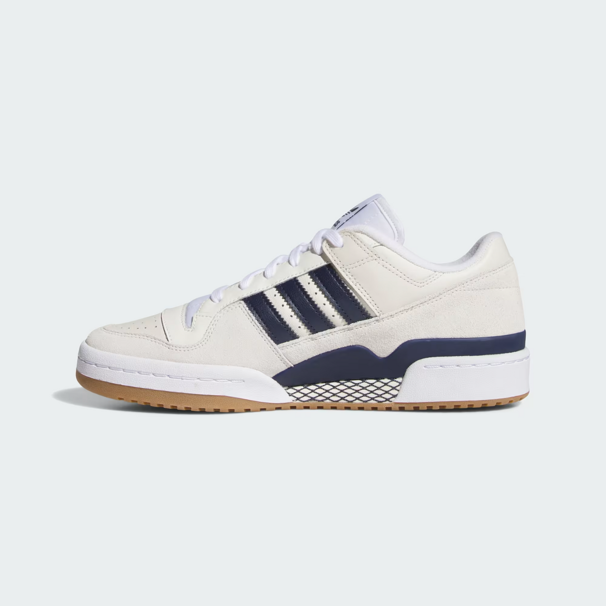 HQ9422 adidas Forum Low Chalk White Collegiate Navy (Men's)