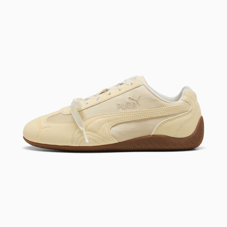 407673-01 Puma Speedcat Etoile "Buttercream/Gum" (Women's)
