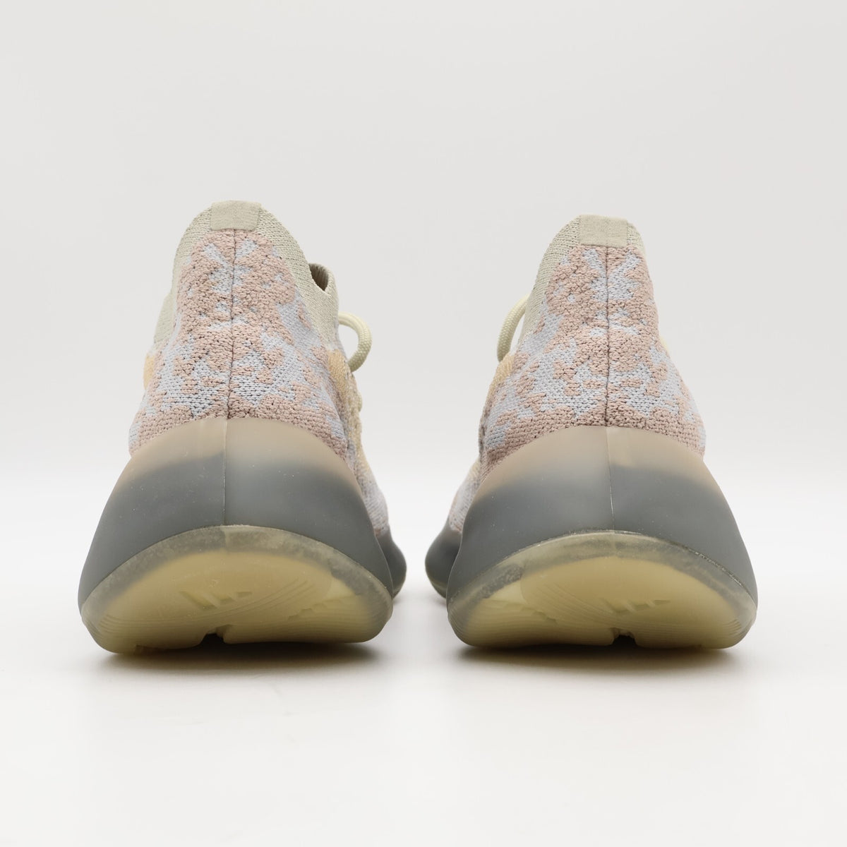 FZ1269 adidas Yeezy Boost 380 Pepper Light Grey Beige Red Sand Brown (Men's)
