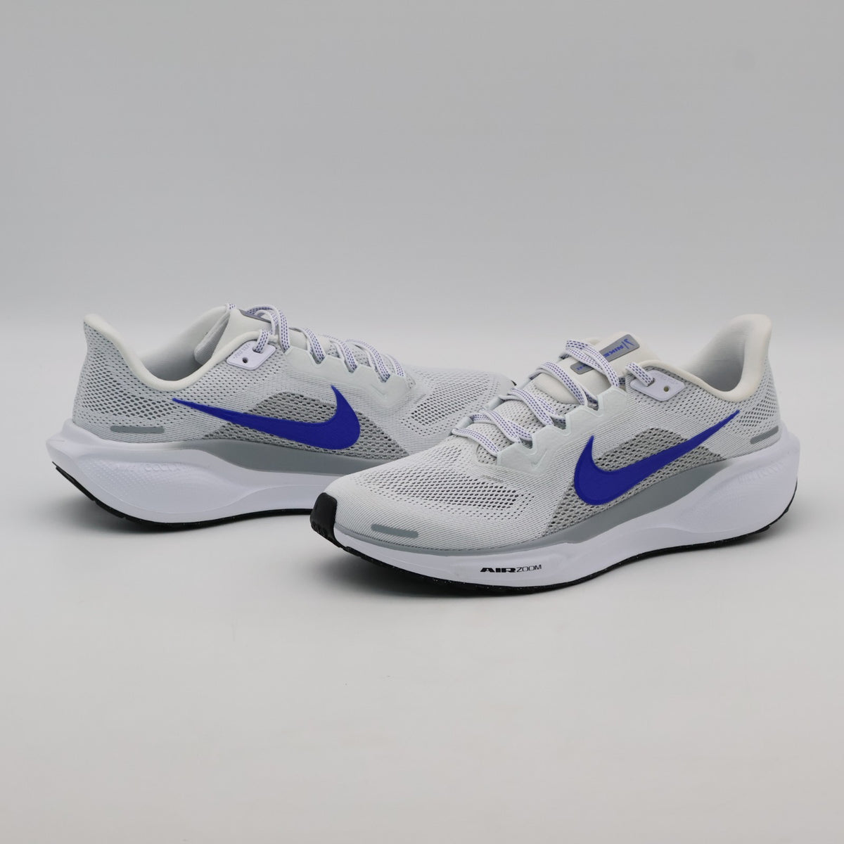 FD2722-110 Nike Pegasus 41 White Wolf Grey Pure Platinum Racer Blue (Men's)