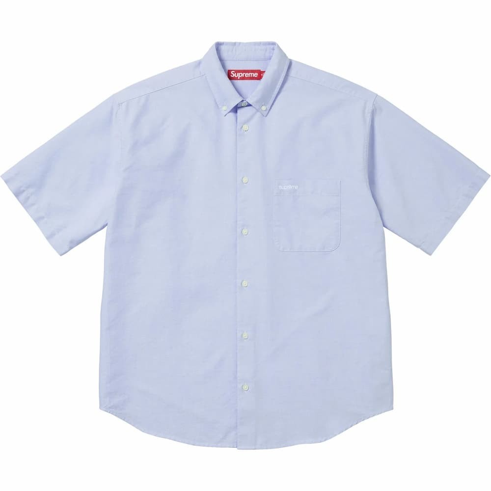 Supreme Loose Fit Oxford S/S Shirt (26SS) Light Blue