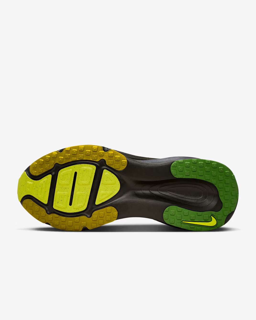 IQ3413-704 Nike Vomero 18 SE Sonic Yellow Peat Moss Dark Obsidian Dark (Women's)