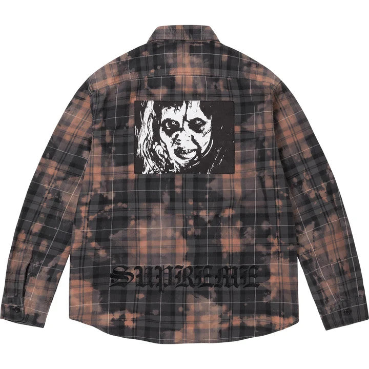 Supreme The Exorcist Flannel Shirt Black