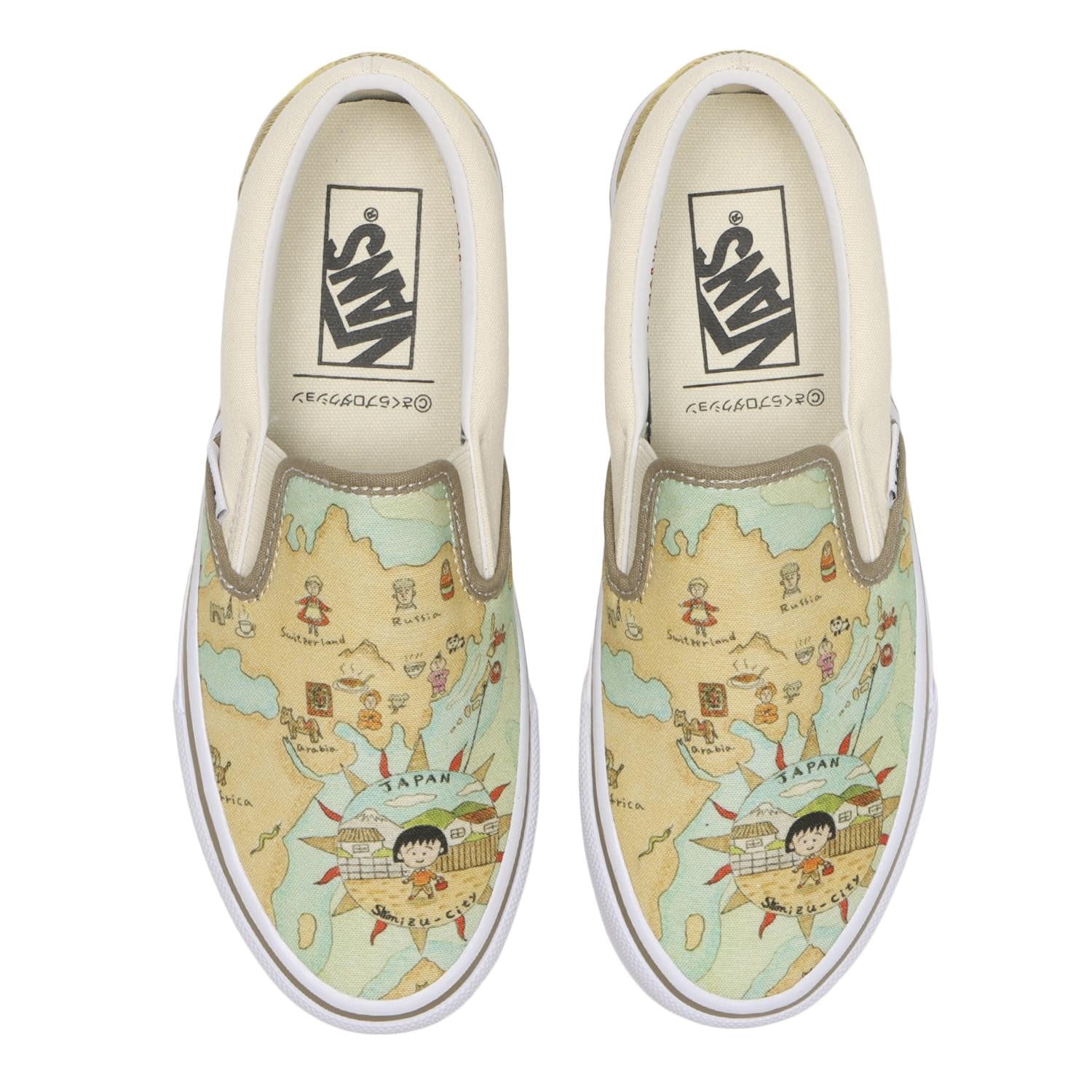 692840-0001 MOMOKO SAKURA Vans Slip-On Maruko V98CF MARUKO (Men's)