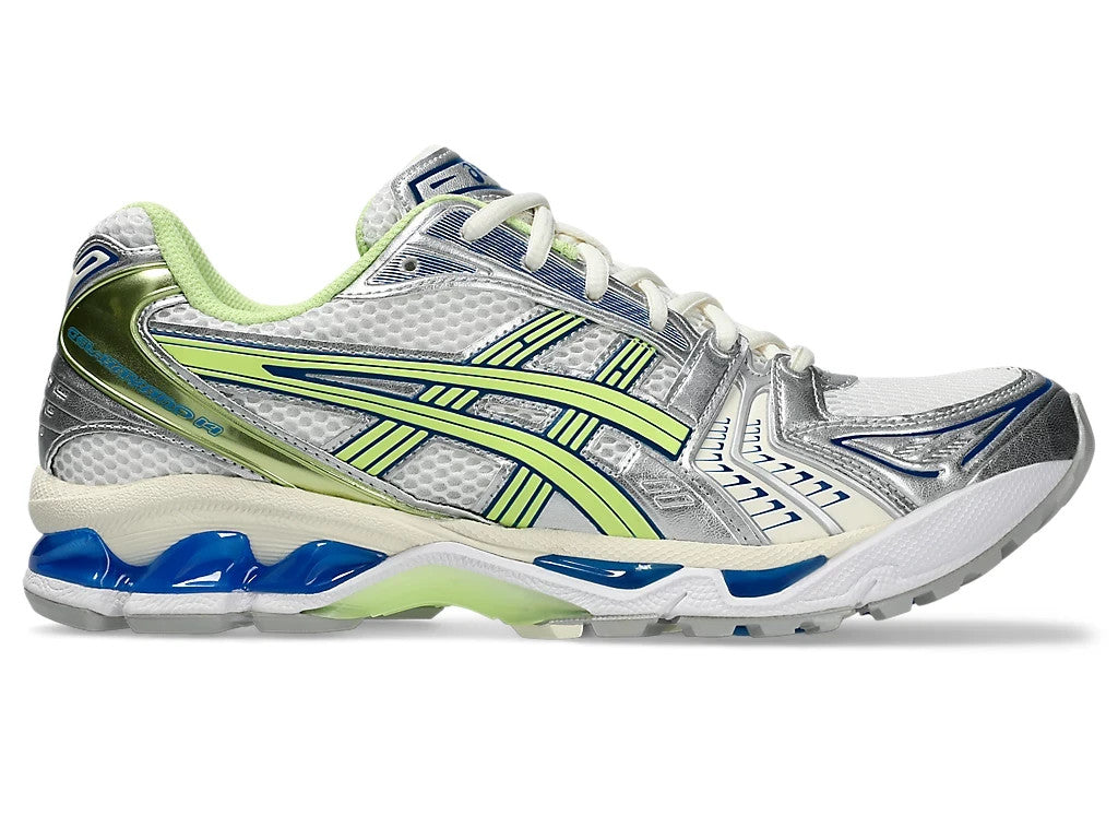 1203A537-108 Asics Gel-Kayano 14 White Lime Green (Men's)