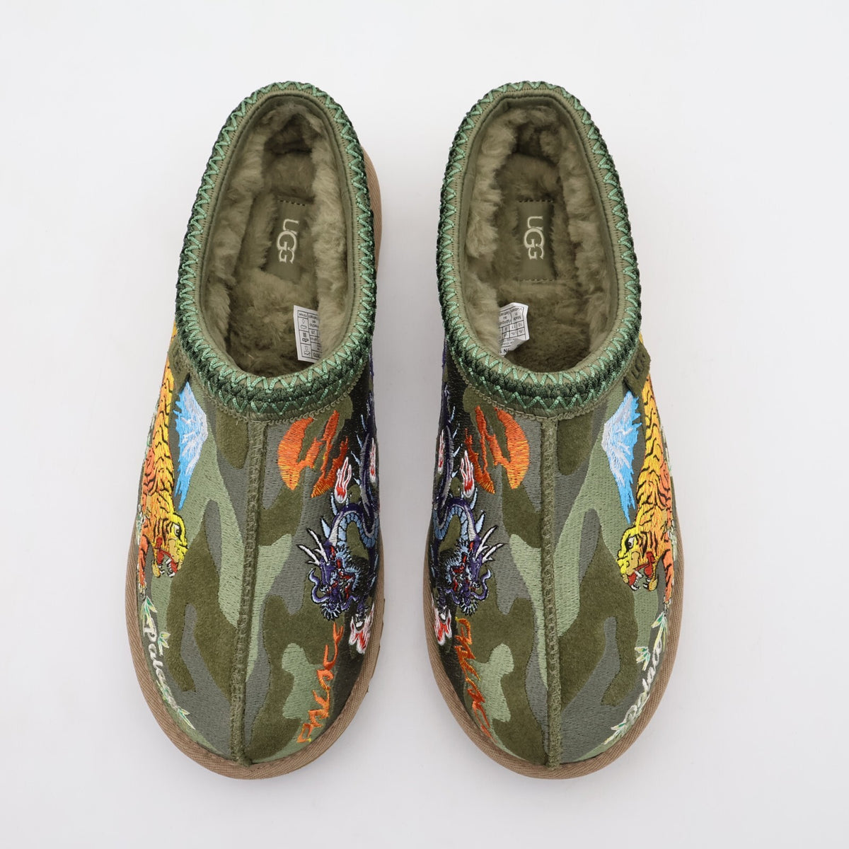 1172070-GRNC Palace UGG Tasman Slipper Burnt Camo Olive (Men's)