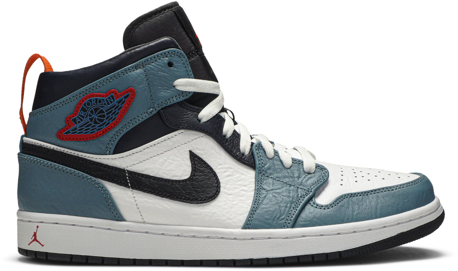 CU2802-100 FACETASM Ã Nike Air Jordan 1 Mid "White/Navy" (Men's)