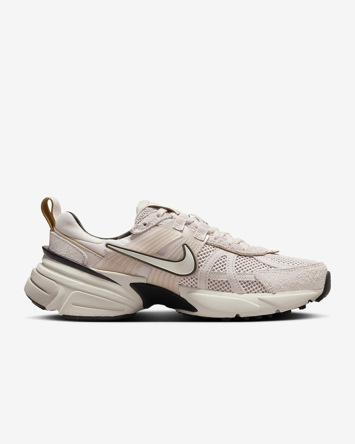 FN6703-001 Nike V2K Run Platinum Violet Light Bone Black Chrome (Women's)