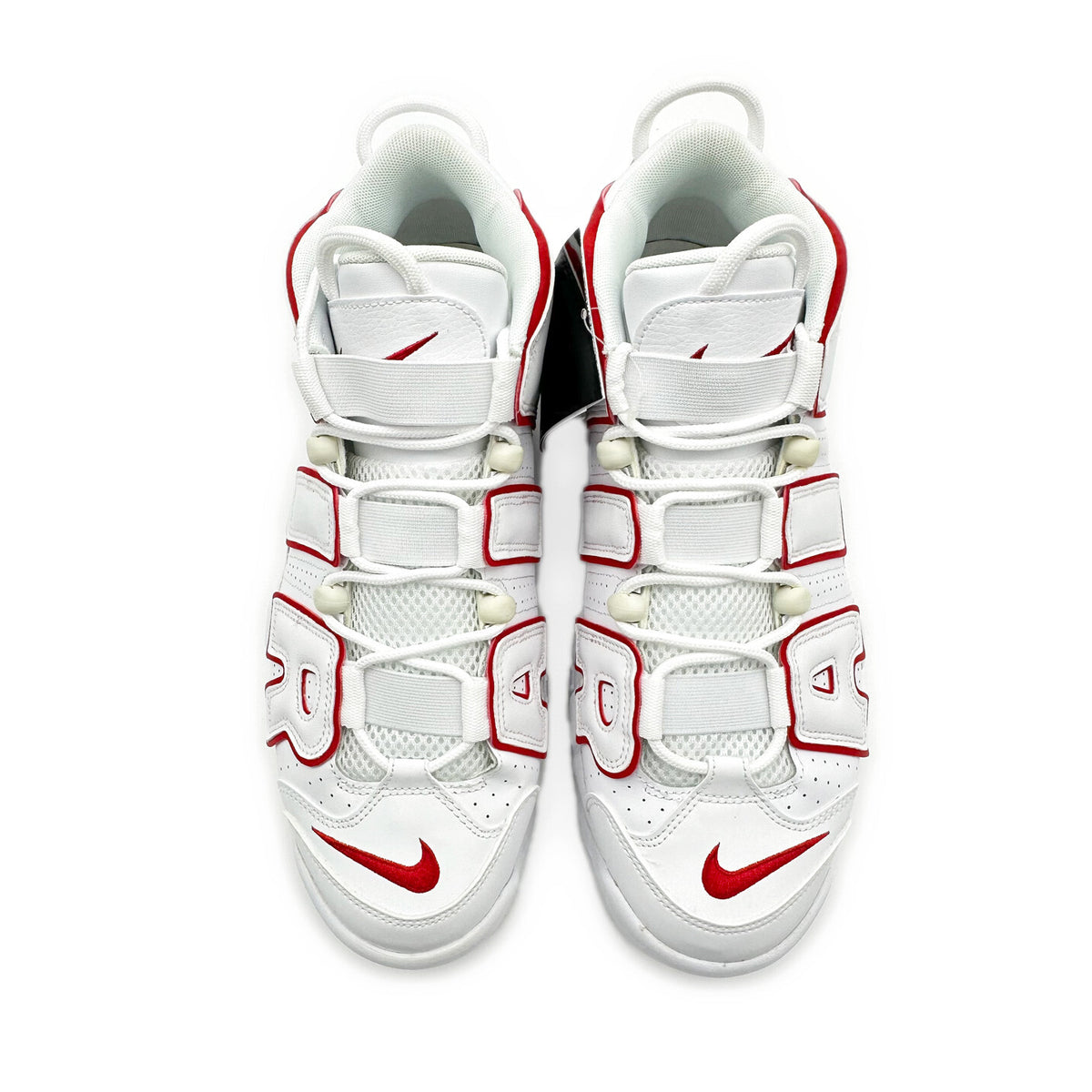 921948-102 Nike Air More Uptempo White Varsity Red Outline (Men's)