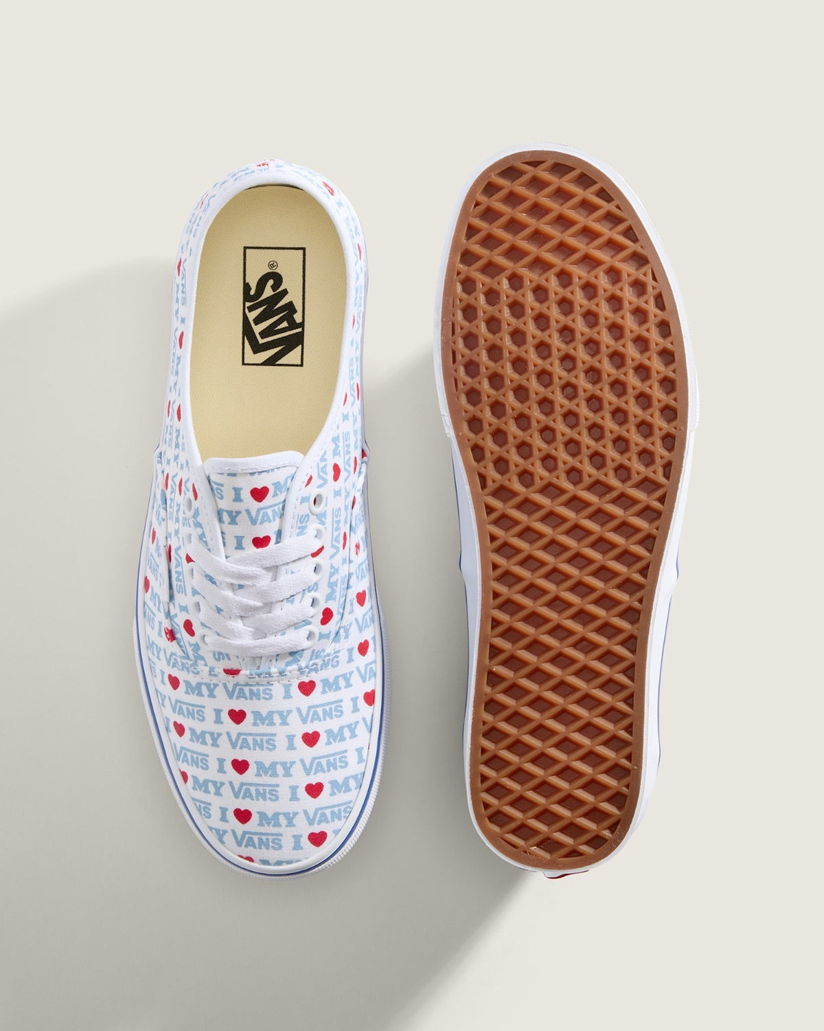 VN000Z75W00 Vans Authentic I Love My Vans True White (Men's)