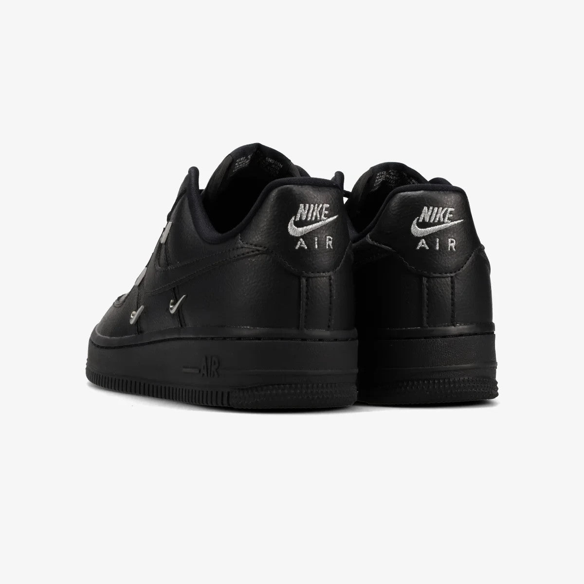 HQ1180-001 Nike Air Force 1 Low Black Metallic Silver (Women's)