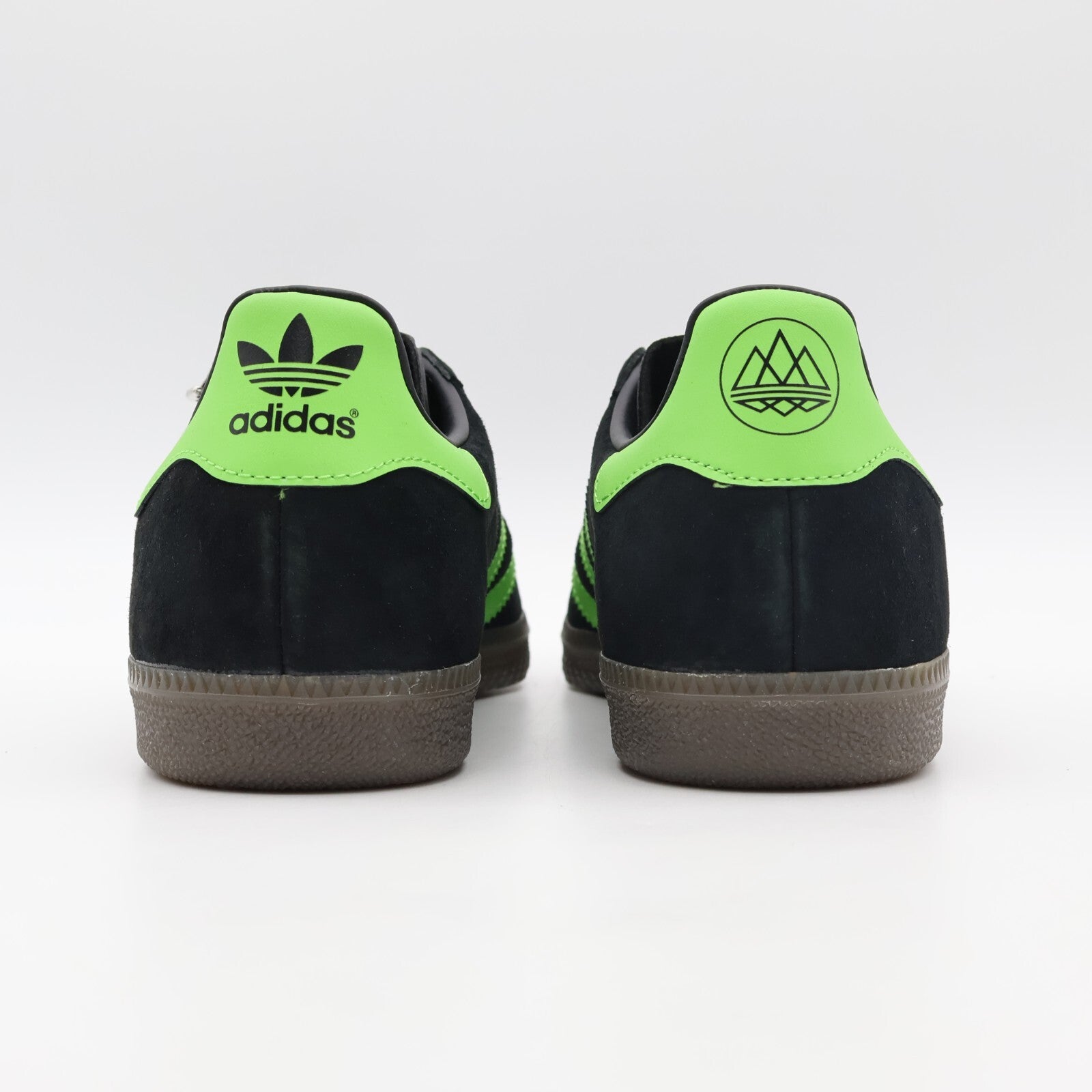 IF5738 adidas Originals Samba Deco SPZL Core Black Lucid Lime Gum (Men's)