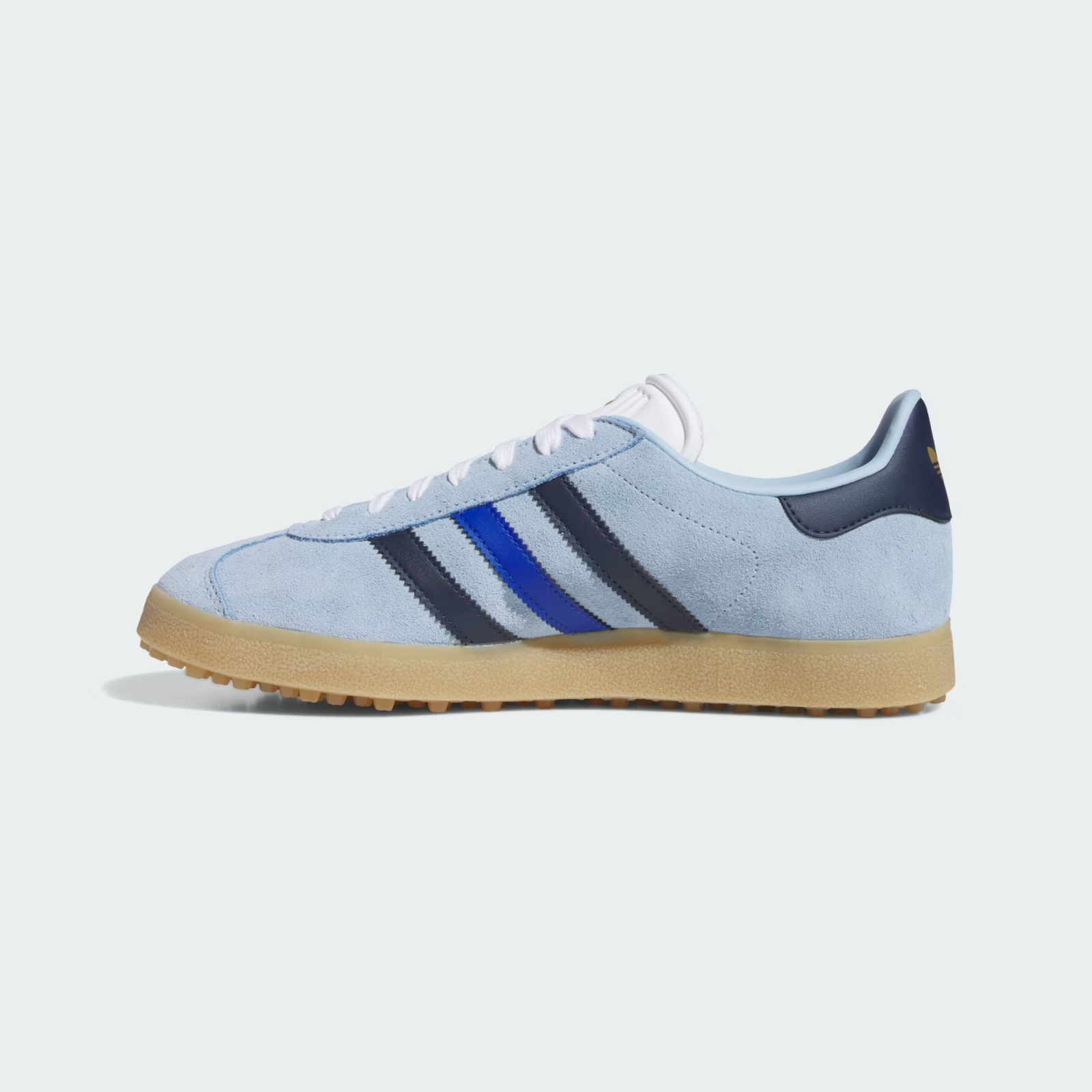 JS1895 adidas Originals Gazelle Spikeless Golf Clear Sky Night Indigo (Men's)