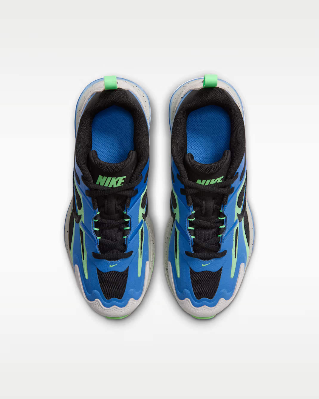 IW4936-003 Nike GS Air Max Metro "Black/Light Photo Blue/Illusion Green/Black"
