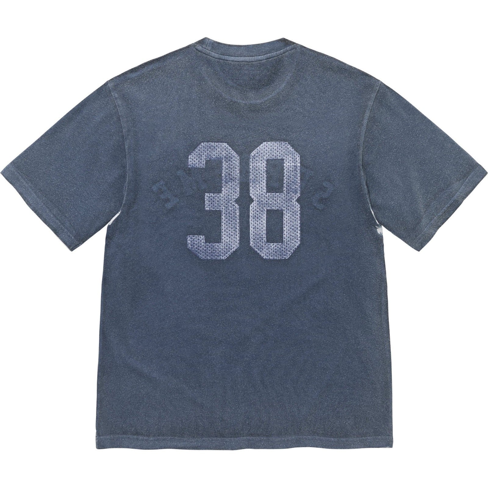 Supreme Overprint S/S Top Navy
