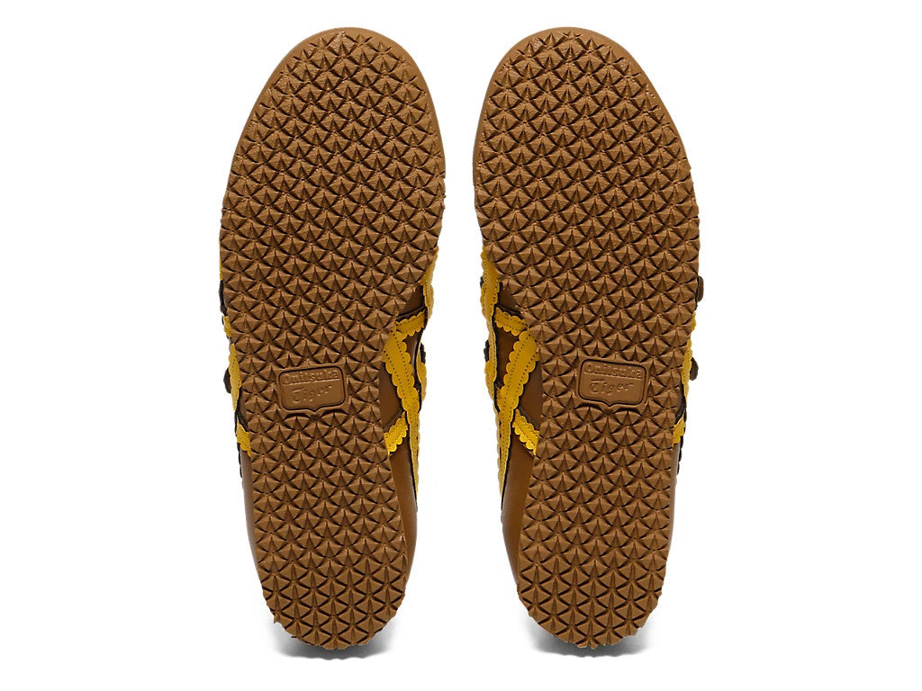 1182A678-201 Onitsuka Tiger Women's Mexico 66 TGRS "Brown/Sunflower Yellow"