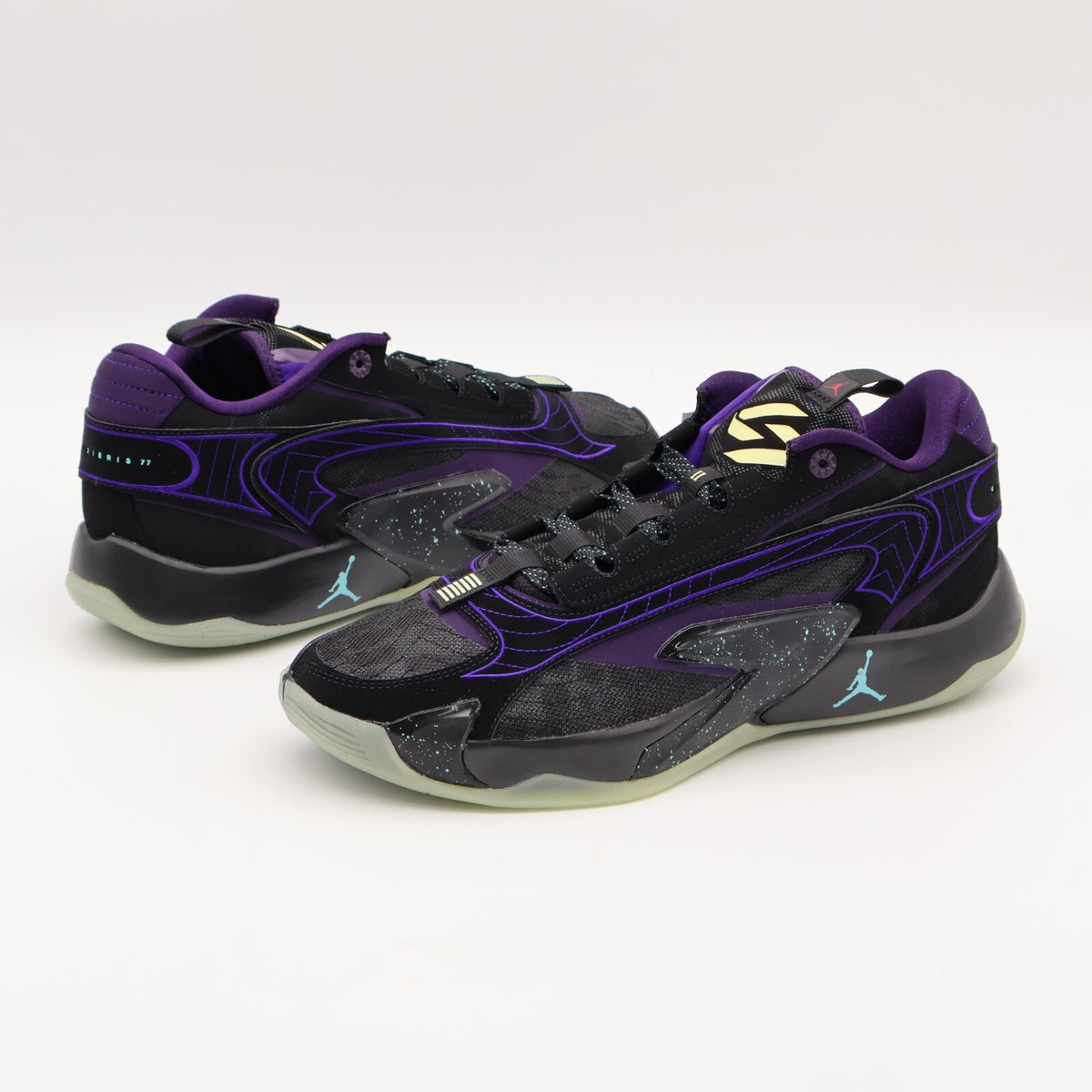DX9012-001 Nike Jordan Luka 2 Space Hunter Black Grand Purple Green Glow (Men's)