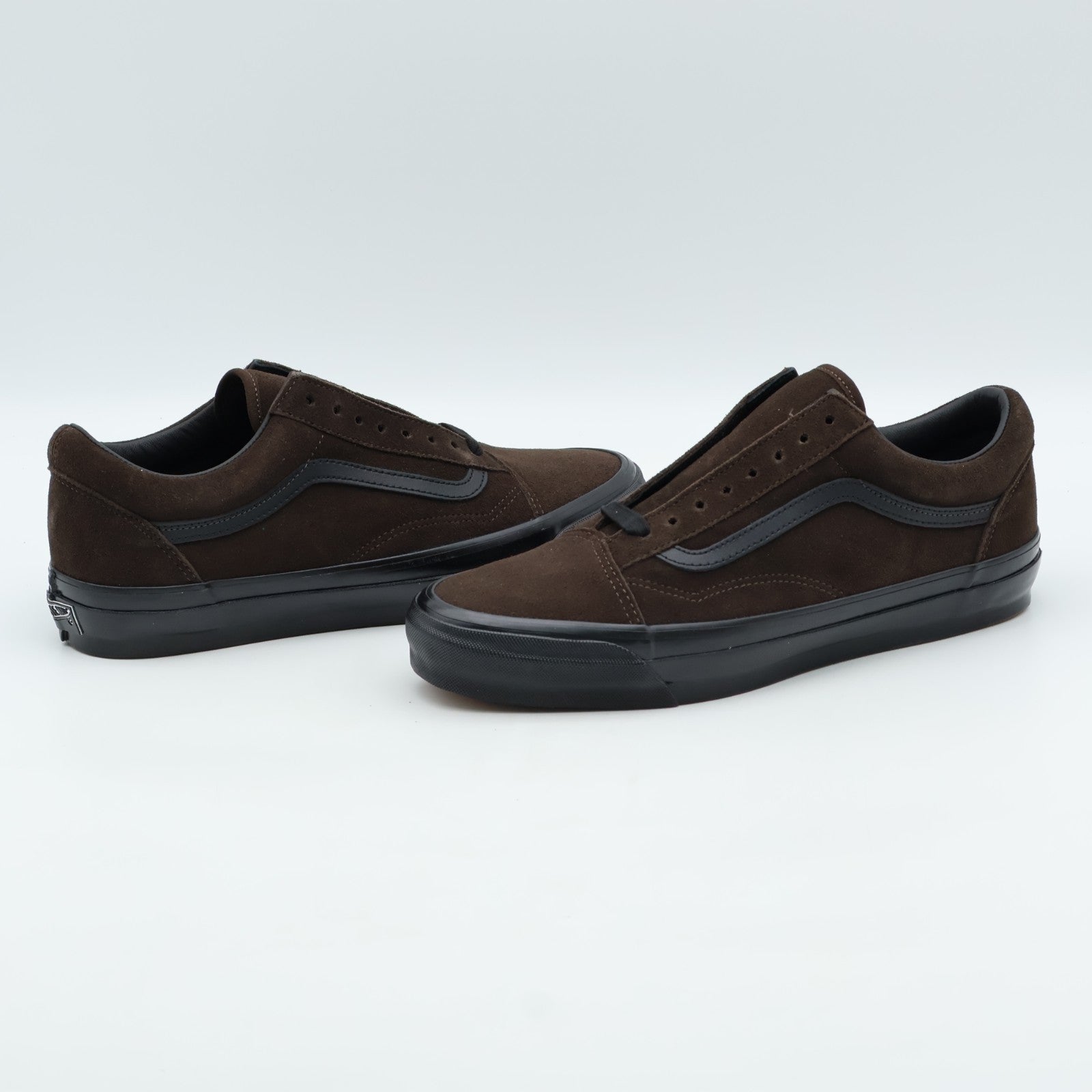 VN000D56YS8 Vans LX Old Skool Suede Black Brown (Men's)