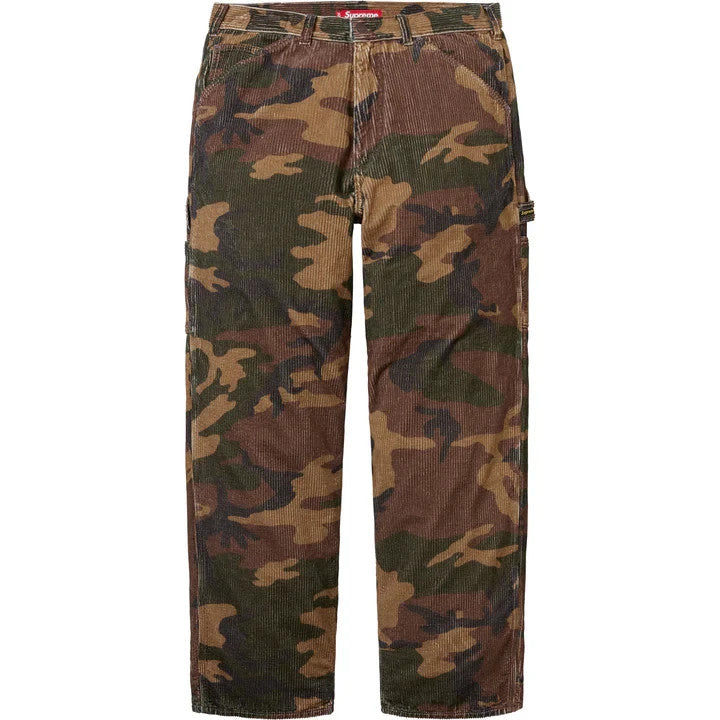 Supreme Wide Wale Corduroy Painter Pant Woodland Camo