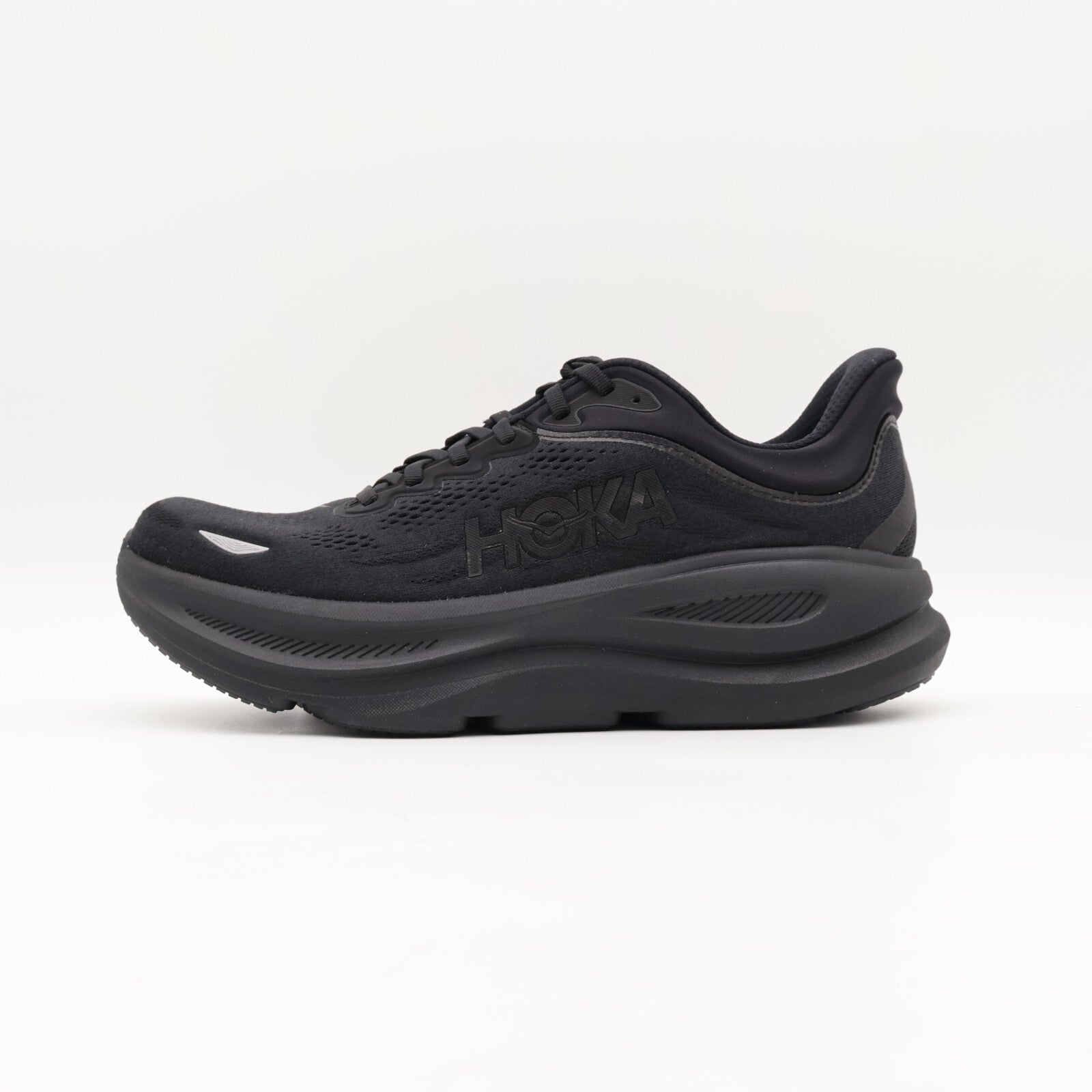 1162011-BBLC HOKA BONDI 9 BLACK (Men's)