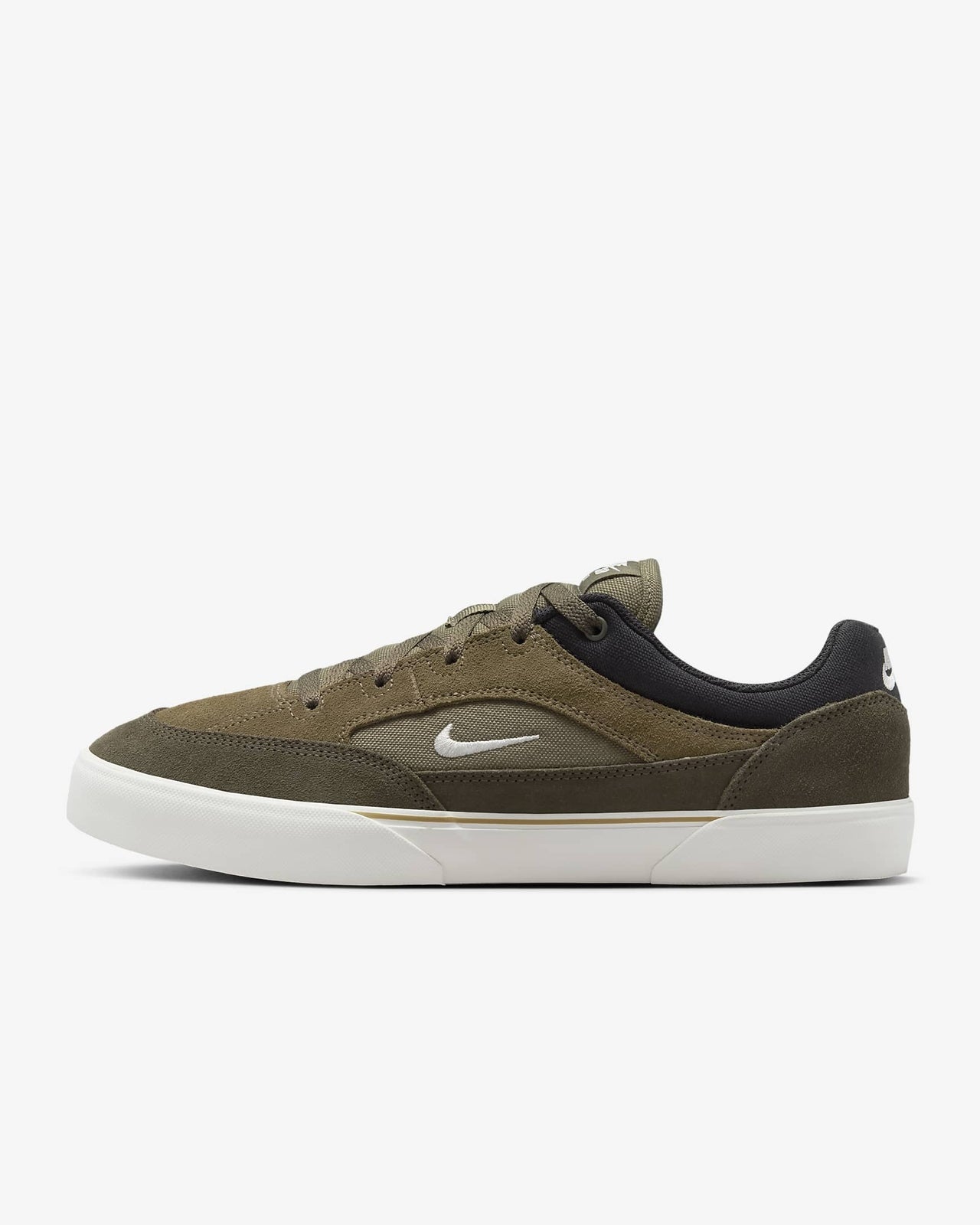 FV6064-200 Nike SB Malor Medium Olive Cargo Khaki Black Sail (Men's)