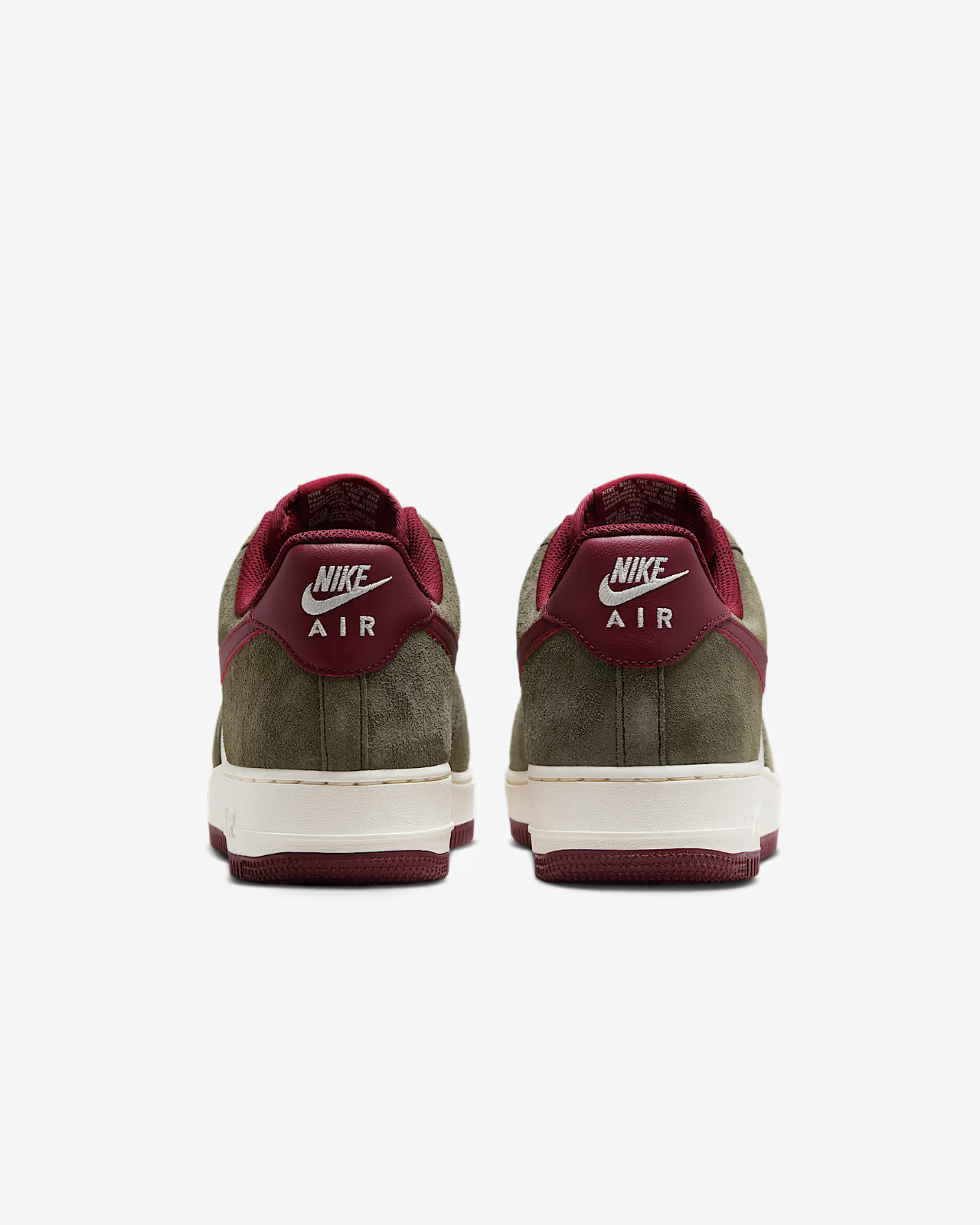 FQ8714-302 Nike Air Force 1 Low Cargo Khaki Pale Ivory Dark Team Red (Men's)