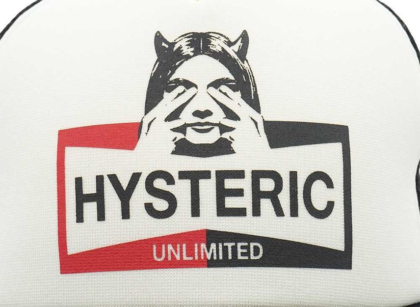 HYSTERIC GLAMOUR Hysteric Unlimited Mesh Cap Black
