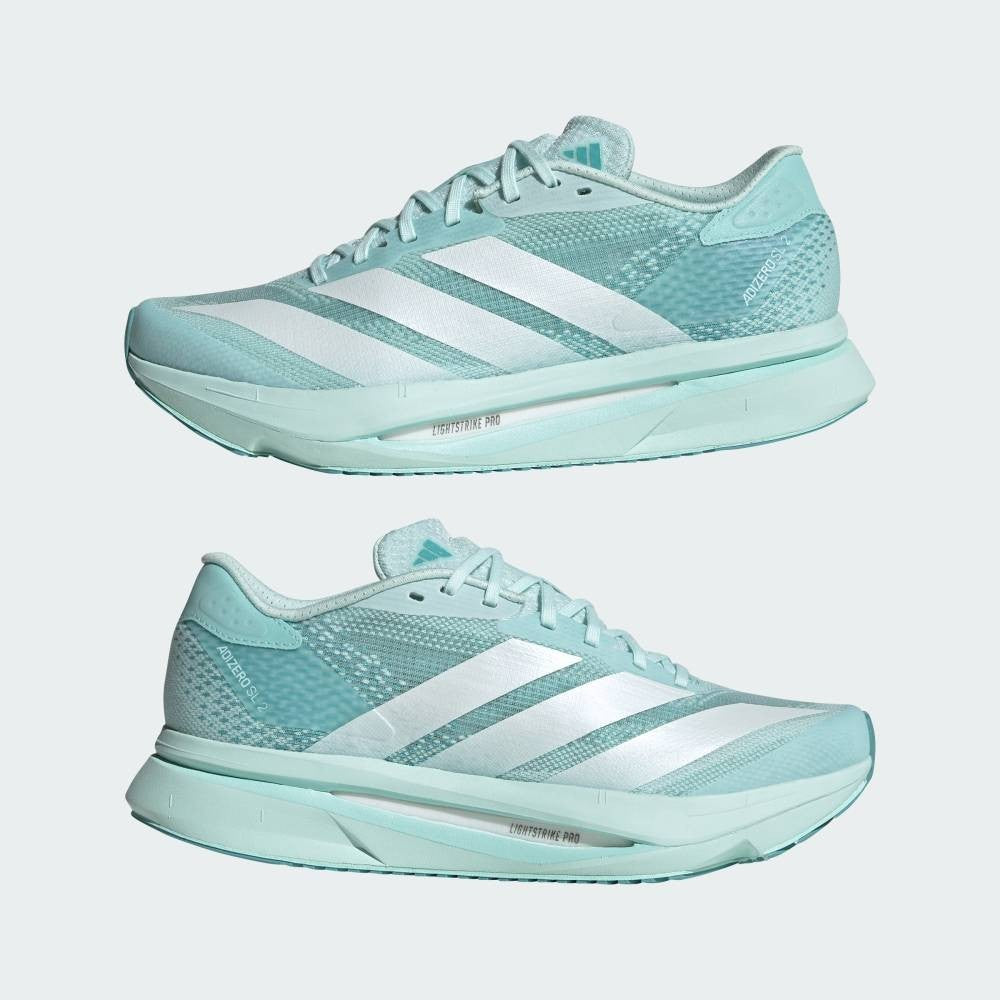 JQ2798 adidas Adizero SL 2 Halo Mint Cloud White Semi Flash Aqua (Women's)